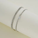 European And American Ins Special-interest Design High-grade Bracelet Suit Stainless Steel