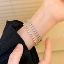 Rhinestone Water Drop Bracelet Fashion Simple And Light Luxury