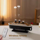 Titanic Steam Ship Design Humidifier Diffuser for Home